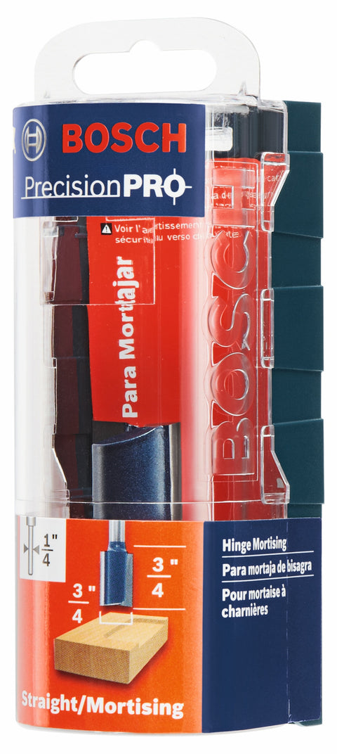 BOSCH 85248MC 3/4 In. x 3/4 In. Carbide-Tipped Hinge Mortising Router Bit