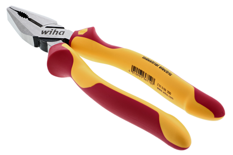 Wiha 32930 Insulated Industrial Combination Pliers 8.0"