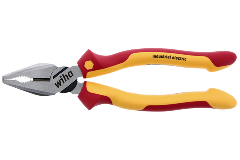 Wiha 32930 Insulated Industrial Combination Pliers 8.0"