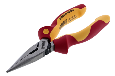 Wiha 32926 Insulated Industrial Long Nose Pliers 6.3"