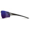 Edge Eyewear TSLAP218 - Safety Glasses - Salita - Black Frame / Polarized Aqua Precision Blue Mirror Lens