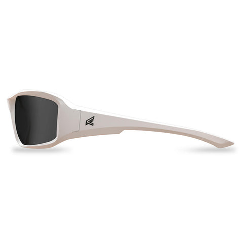 Edge Eyewear XB146 - Safety Glasses - Brazeau - White Frame / Smoke Lens