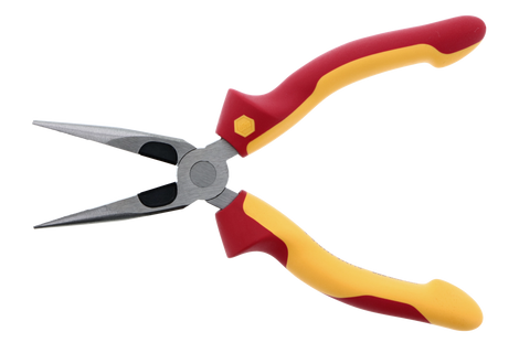 Wiha 32926 Insulated Industrial Long Nose Pliers 6.3"