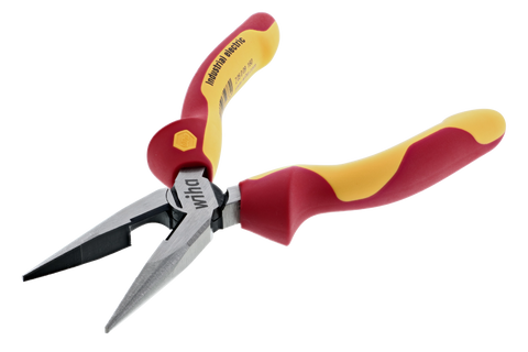 Wiha 32926 Insulated Industrial Long Nose Pliers 6.3"