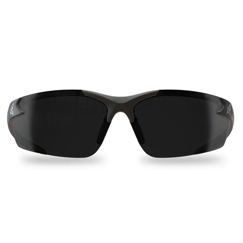 Edge Eyewear DZ116-G2 - Safety Glasses - Zorge G2 - Black Frame / Smoke Lens