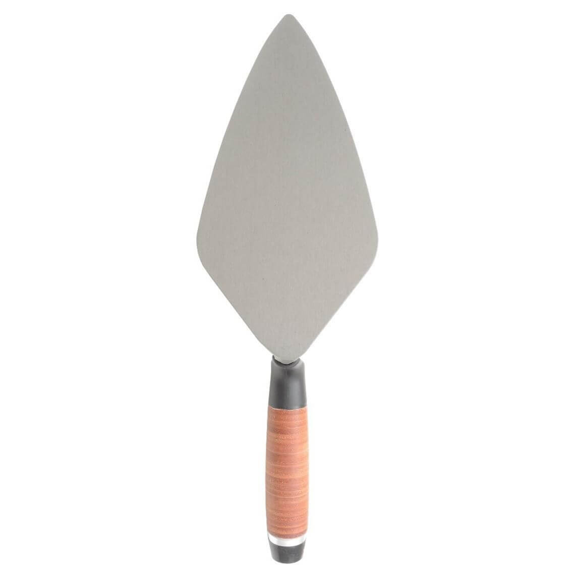 Marshalltown 10326 10" Brick Trowel London Pattern Leather Handle Way Source