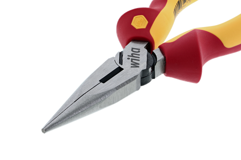 Wiha 32926 Insulated Industrial Long Nose Pliers 6.3"